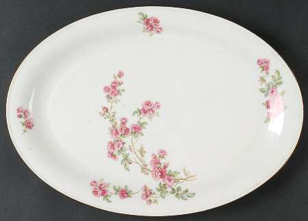 Trellis 12" Oval Serving Platter