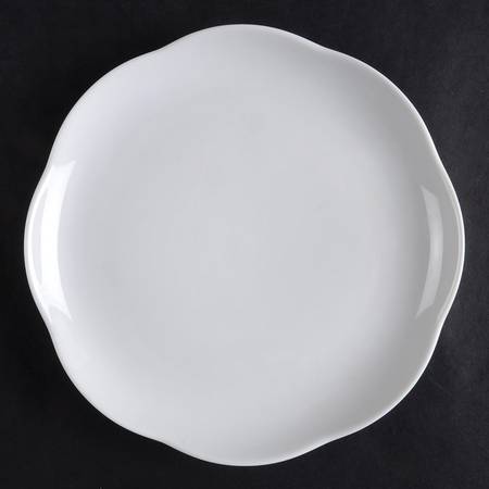 White Fleur Salad Plate