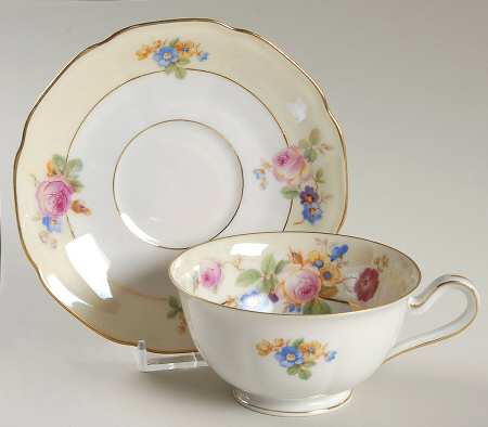 The Wilton Footed Cup & Saucer Set