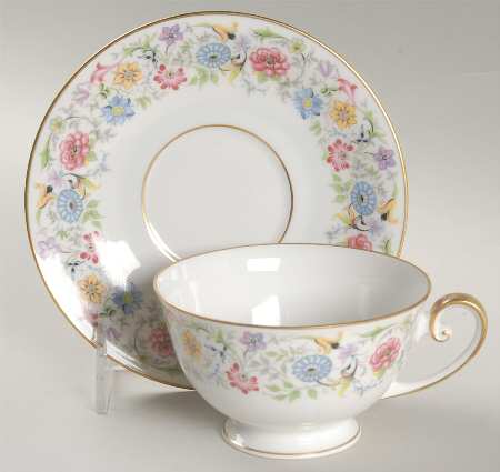 Williamsburg Footed Cup & Saucer Set