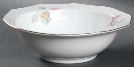 The Wild Rose Rim Cereal Bowl