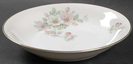 Wild Rose Coupe Soup Bowl