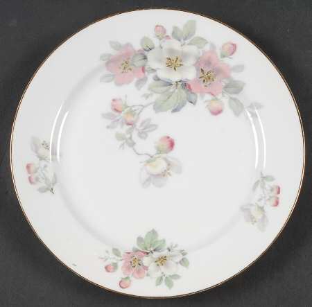 Wild Rose Luncheon Plate