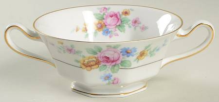Wrexham Footed Cream Soup Bowl