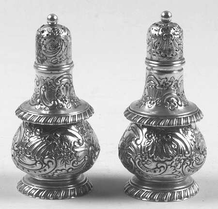 Sterling Hollowware Salt and Pepper Set