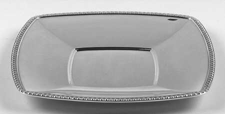 Sterling Hollowware Square Sterling Sandwich Plate