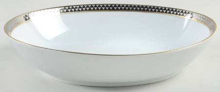 Athenia 9" Oval Vegetable Bowl