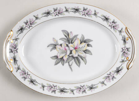 Azalea 12" Oval Serving Platter