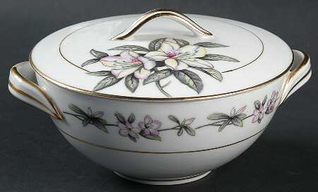 Azalea Sugar Bowl & Lid