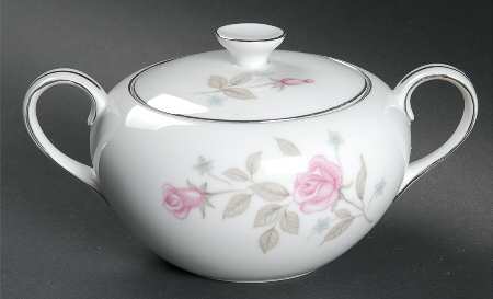 Dawn Rose (Japan) Sugar Bowl & Lid