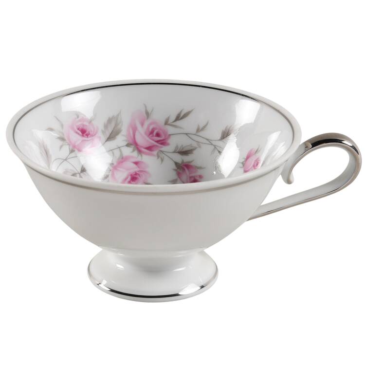 Dawn Rose (Bavaria, Germany) Footed Cup