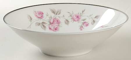 Dawn Rose (Bavaria, Germany) 9" Round Vegetable Bowl