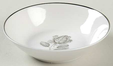 Ebony Rose Fruit/Dessert (Sauce) Bowl