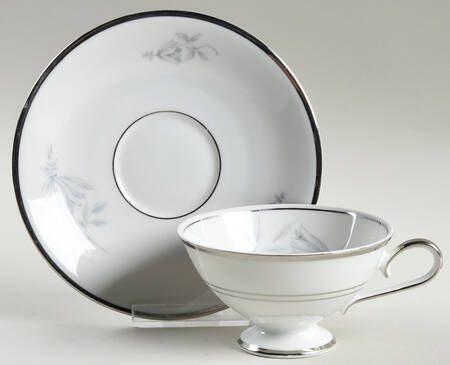 Enchantment Footed Cup & Saucer Set