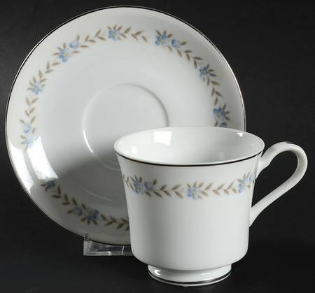 First Love Footed Cup & Saucer Set