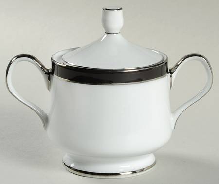 Midnight Halo Sugar Bowl & Lid