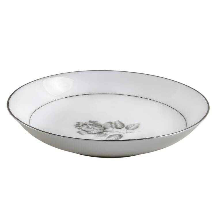 Midnight Rose Coupe Soup Bowl