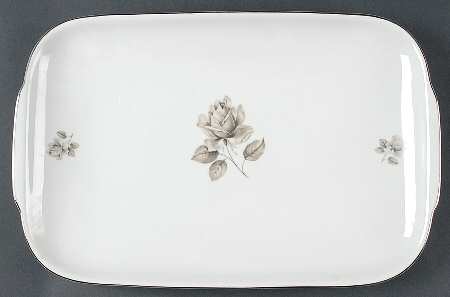 Moonlight Rose 15" Oval Serving Platter