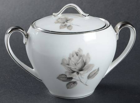 Moonlight Rose Sugar Bowl & Lid