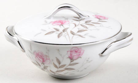 Roselle Sugar Bowl & Lid