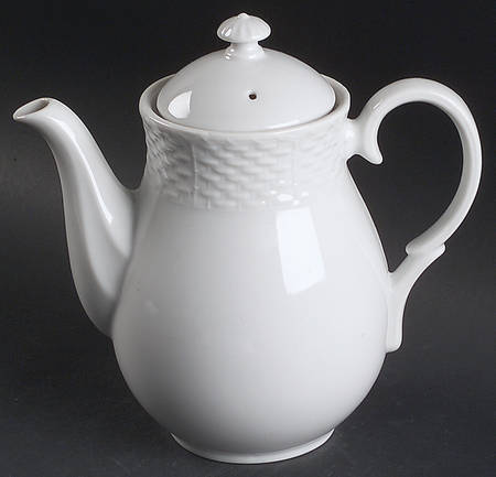Bianco Coffee Pot & Lid
