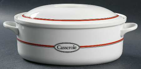 Bon Appetit! 2 Quart Oval Covered Casserole