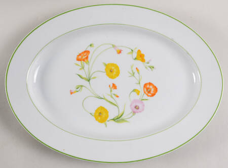 Ceylon 14" Oval Serving Platter