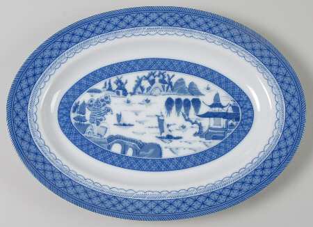 Ching 12" Oval Serving Platter