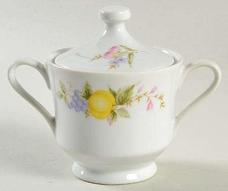 Citron Sugar Bowl & Lid