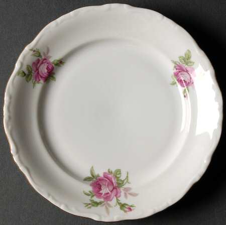 Morning Rose Bread & Butter Plate