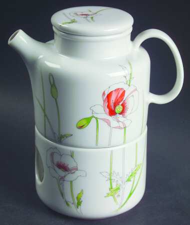 Prelude Individual Teapot & Lid with Warmer Stand