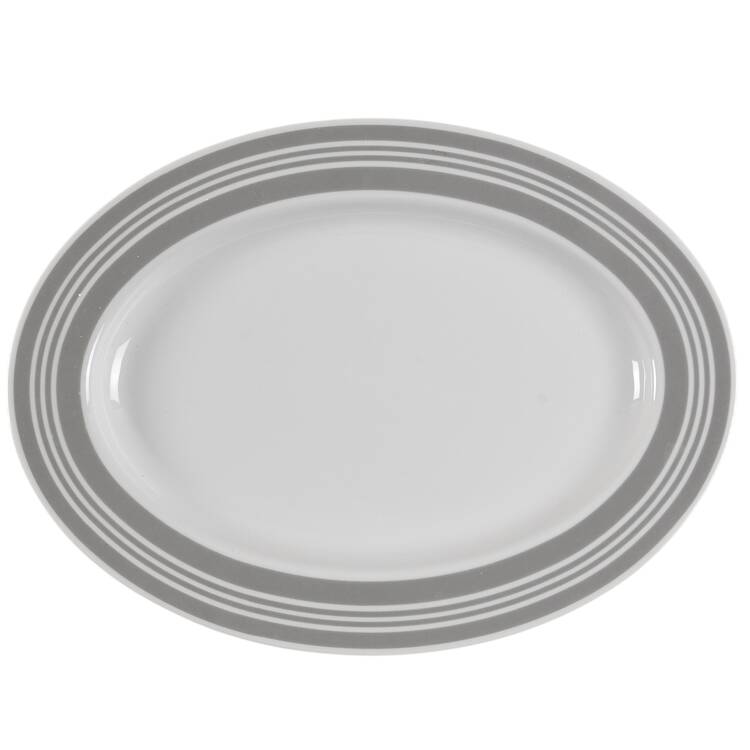 Tambour 12" Oval Serving Platter
