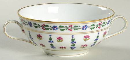 Langeais Flat Cream Soup Bowl
