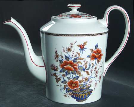 Mandarin Coffee Pot & Lid