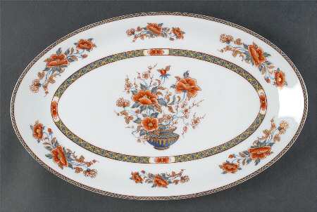 Mandarin 14" Oval Serving Platter