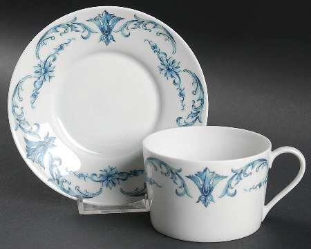 Old Masters Flat Cup & Saucer Set