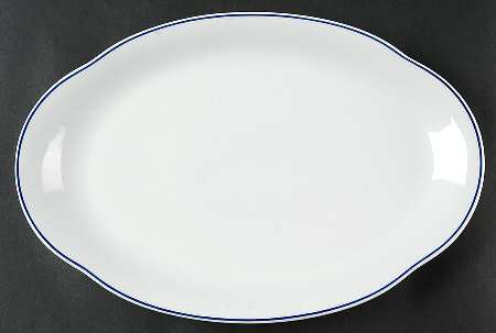 R6L1 13" Oval Serving Platter