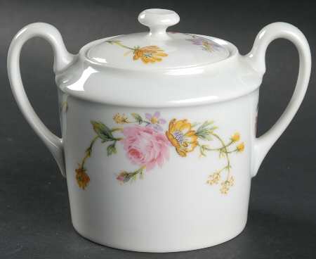 Vieux Limoges Sugar Bowl & Lid