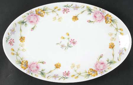 Vieux Limoges 14" Oval Serving Platter