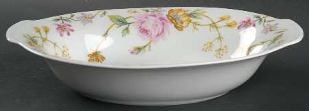 Vieux Limoges 10" Oval Vegetable Bowl