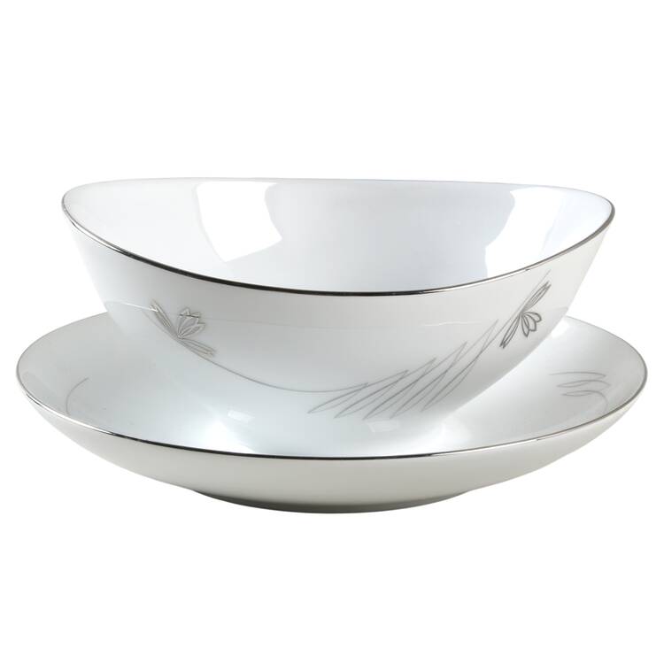 Caprice Gravy Boat with Attached Underplate
