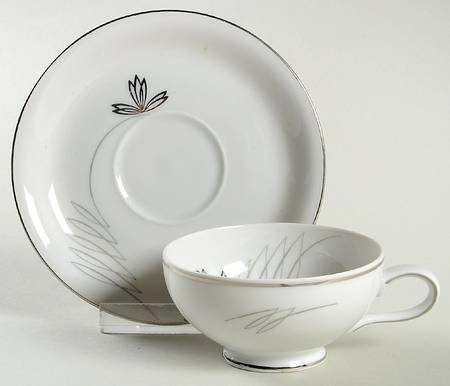 Caprice Flat Demitasse Cup & Saucer Set