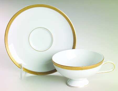 Coronation Footed Cup & Saucer Set