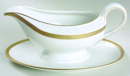 Coronation Gravy Boat with Attached Underplate