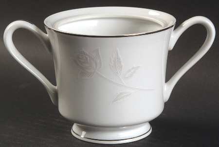 Eternal Rose Sugar Bowl No Lid