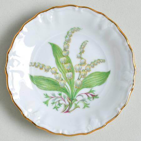 Lily of The Valley Butter Pat