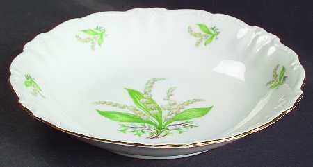 Lily of The Valley Coupe Soup Bowl