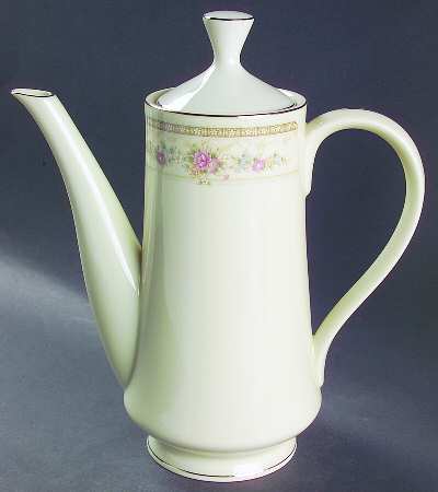 Lorraine Coffee Pot & Lid