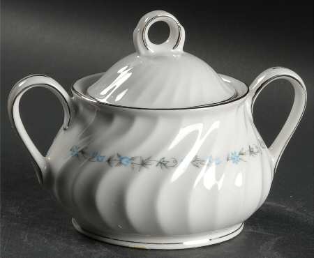 Summer Ivy Sugar Bowl & Lid