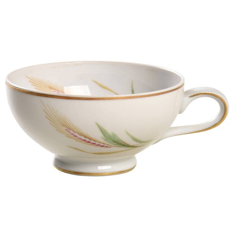 Wheat Footed Demitasse Cup